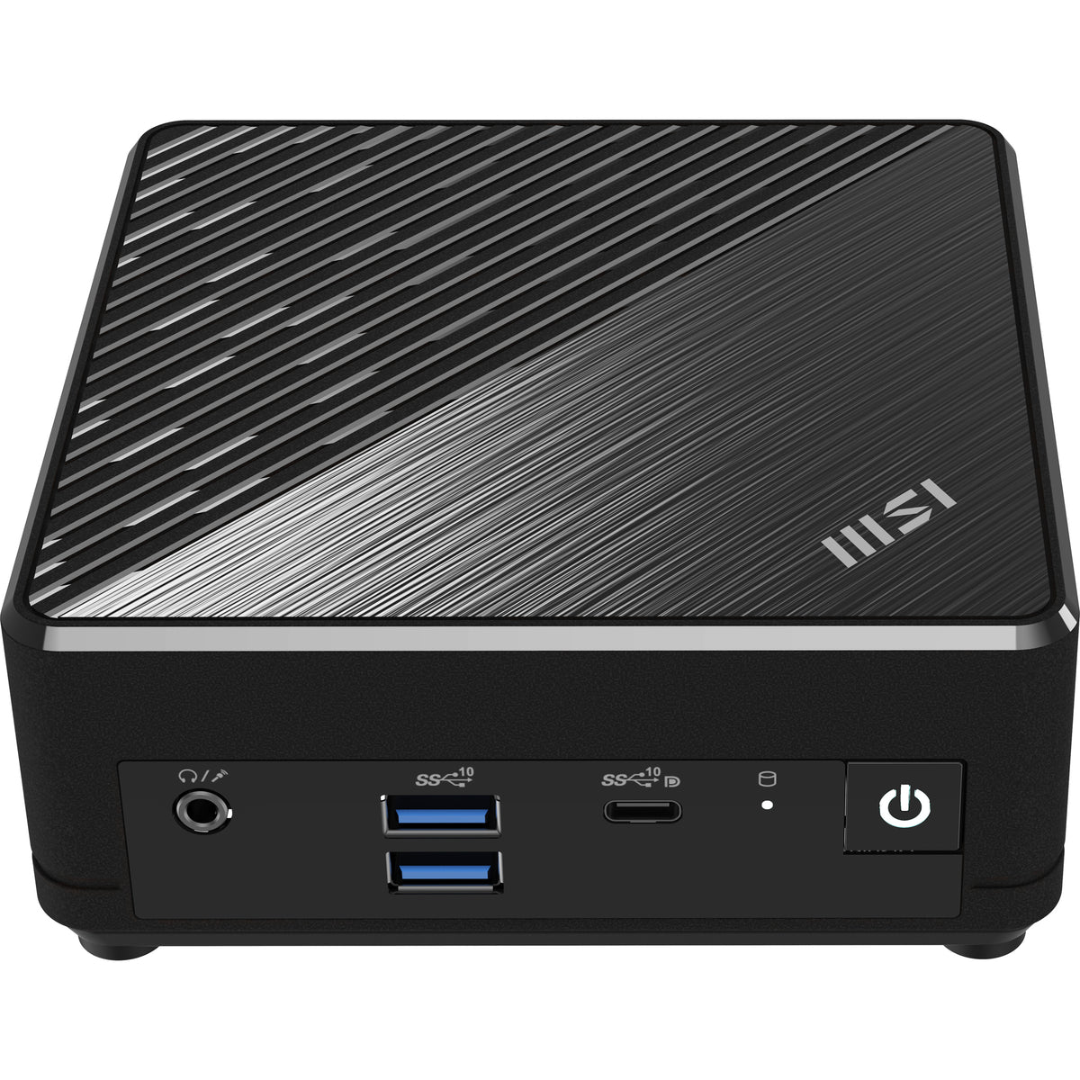 MSI Cubi N ADL S-078EU Intel® N N100 4 GB DDR4-SDRAM 128 GB SSD Windows 11 Pro Mini PC Mini-PC Schwarz