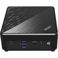 MSI Cubi N ADL S-078EU Intel® N N100 4 GB DDR4-SDRAM 128 GB SSD Windows 11 Pro Mini PC Mini-PC Schwarz
