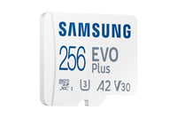 Samsung EVO Plus microSD-Speicherkarte (2024) (inkl. SD Adapter) - 256 GB