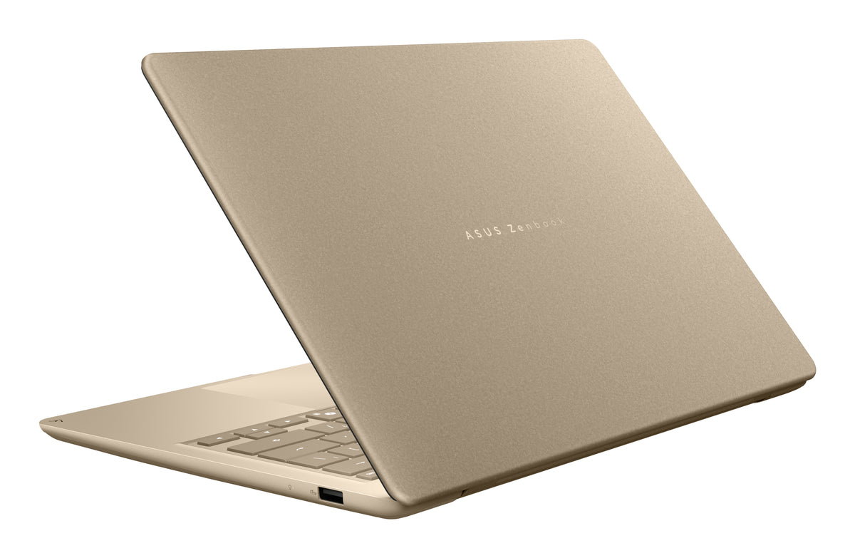 ASUS Zenbook 14 UX3480QA-U1157W Copilot+ PC Snapdragon X1-26-100 Laptop 35,6 cm (14") WUXGA 16 GB LPDDR5x-SDRAM 512 GB SSD Wi-Fi 6E (802.11ax) Windows 11 Home Beige QWERTZ Deutsch