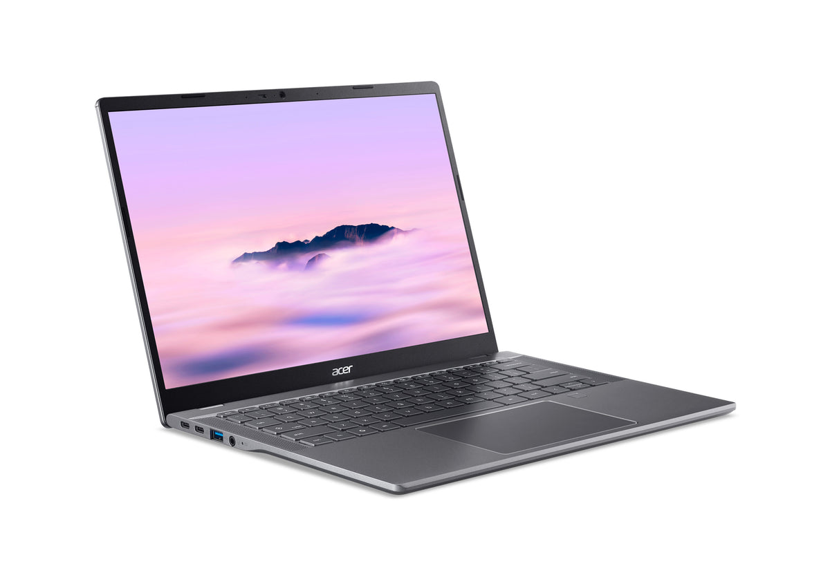 Acer Chromebook Plus 514 CBE594-2-TCO-30CD Intel Core 3 100U 35,6 cm (14") WUXGA 16 GB LPDDR5x-SDRAM 256 GB SSD Wi-Fi 7 (802.11be) ChromeOS Grau