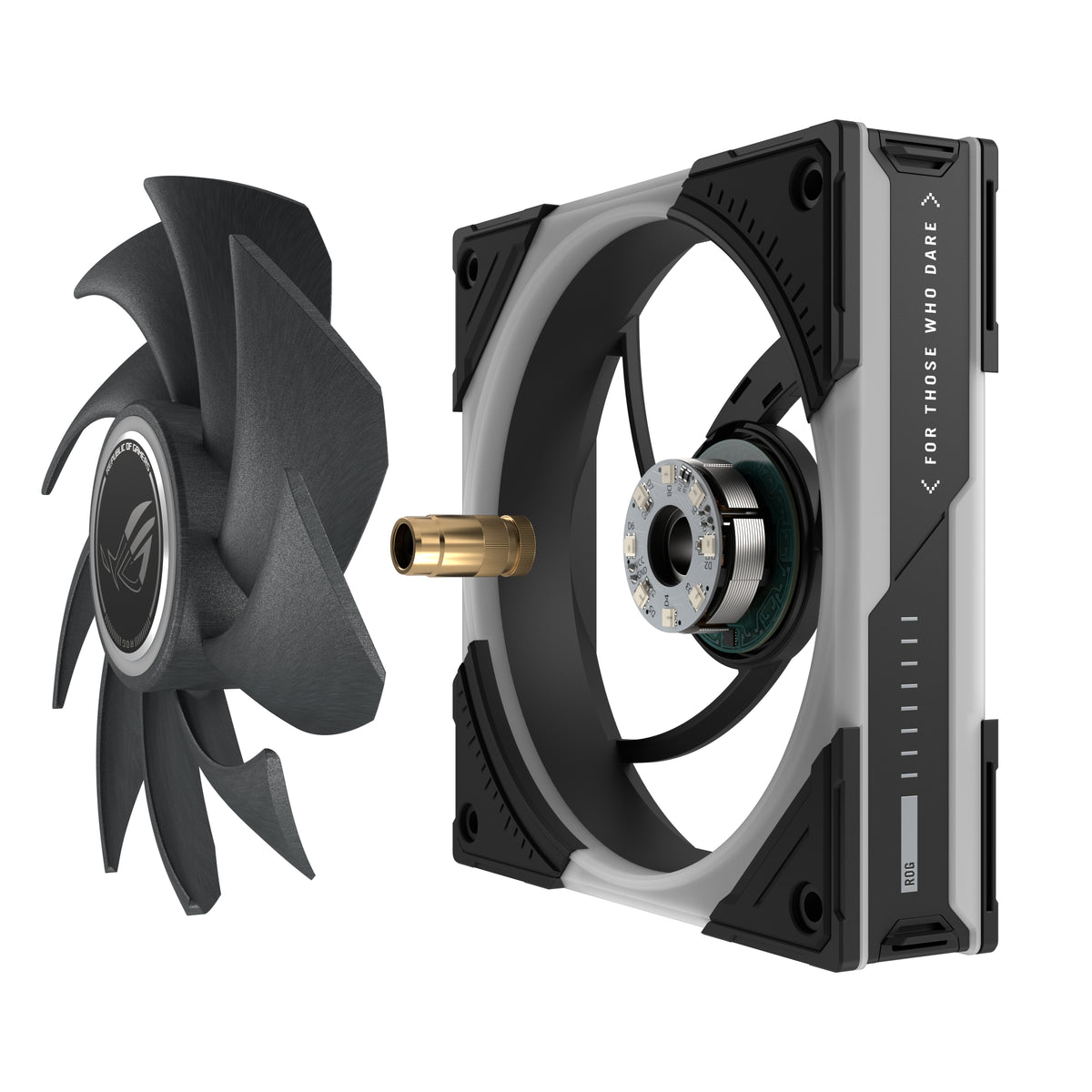 ASUS ROG Eurux GR120 ARGB Fan Single Pack Computergehäuse Ventilator 12 cm Schwarz 1 Stück(e)