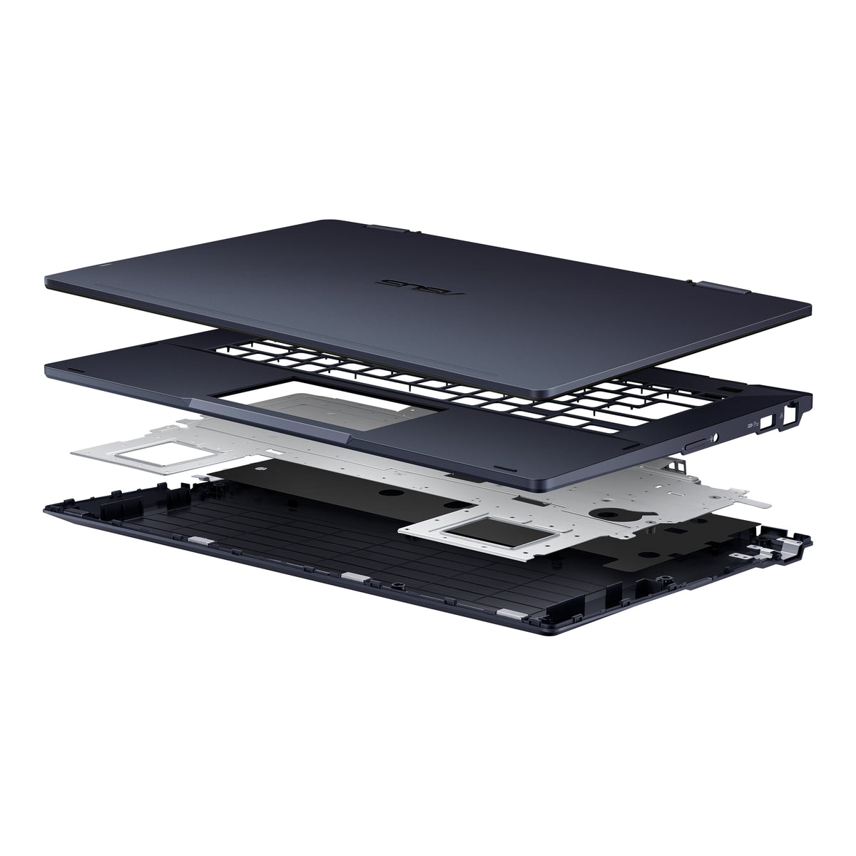 ASUS ExpertBook B3 Flip B3402FVA-EC2616X Intel Core 5 120U Hybrid (2-in-1) 35,6 cm (14") Touchscreen Full HD 16 GB DDR4-SDRAM 512 GB SSD Wi-Fi 6 (802.11ax) Windows 11 Pro Schwarz QWERTZ Deutsch