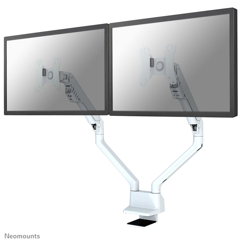 Neomounts FPMA-D750DWHITE2 Monitorarm 10-32" - Gasfeder - Topfix - 180°-Stopp