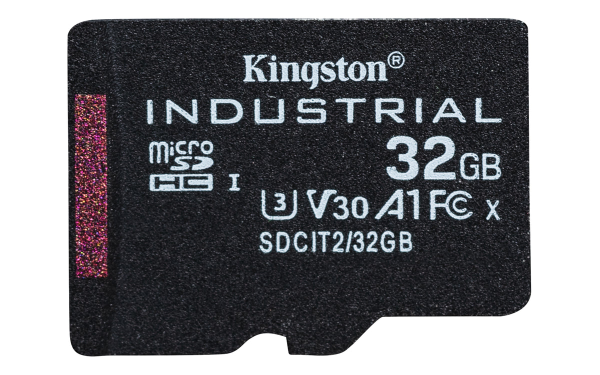 Kingston Technology 32GB microSDHC Industrial C10 A1 pSLC Karte Einzelpackung ohne Adapter