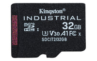 Kingston Technology 32GB microSDHC Industrial C10 A1 pSLC Karte + SD-Adapter
