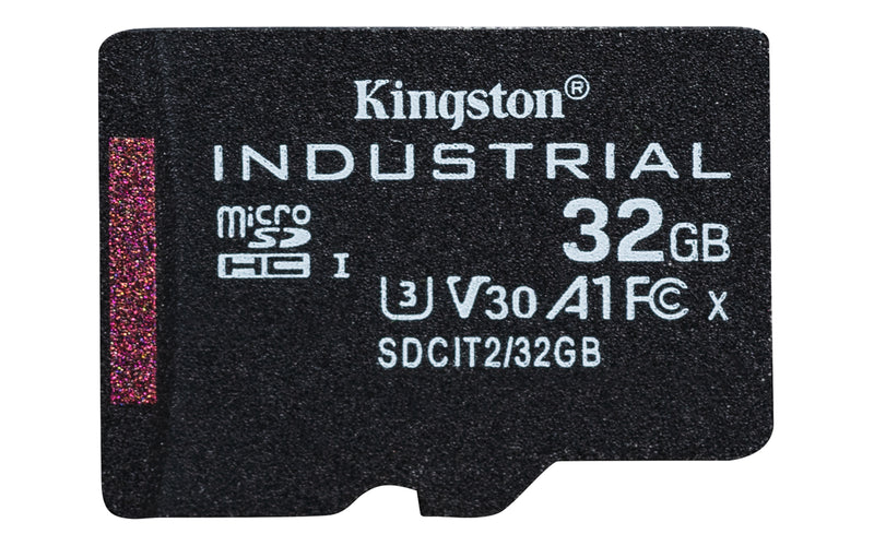 Kingston Technology 32GB microSDHC Industrial C10 A1 pSLC Karte + SD-Adapter