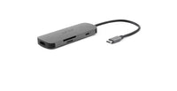 Acer 7in1 Type C Dongle Kabelgebunden USB 3.2 Gen 1 (3.1 Gen 1) Type-C Silber
