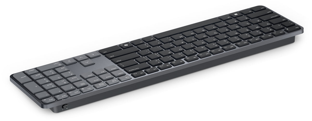 DELL Pro 7 Slim KB726 Tastatur Heimbüro RF Wireless + Bluetooth QWERTZ Deutsch Graphit