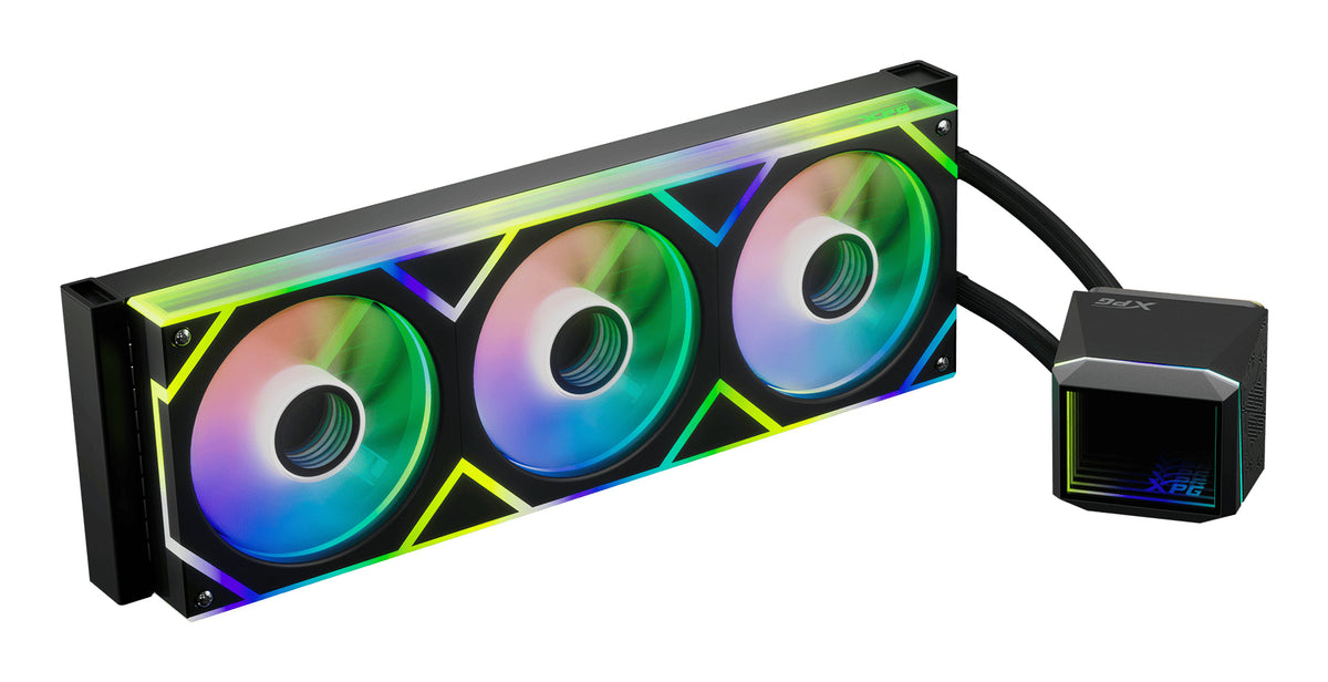 XPG LEVANTE II 360 Prozessor All-in-One-Flüssigkeitskühler 12 cm Schwarz