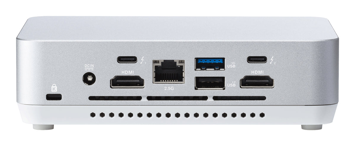 ASUS NUC 14 Pro+ RNUC14RVSU900002I UCFF Silber 185H