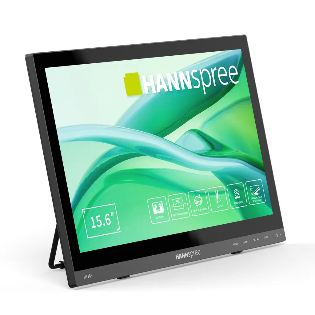 Hannspree HT165HPB Computerbildschirm 39,6 cm (15.6") 1920 x 1080 Pixel Full HD LCD Touchscreen Schwarz