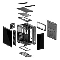 ASUS TUF GAMING GT502 Horizon TG ARGB Black Midi Tower Schwarz