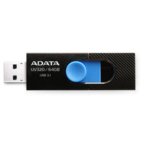 ADATA UV320 USB-Stick 64 GB USB Typ-A 3.2 Gen 1 (3.1 Gen 1) Schwarz, Blau