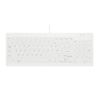 Contour Design Active Key AK-C7012 Tastatur Medizinisch USB Französisch Weiß