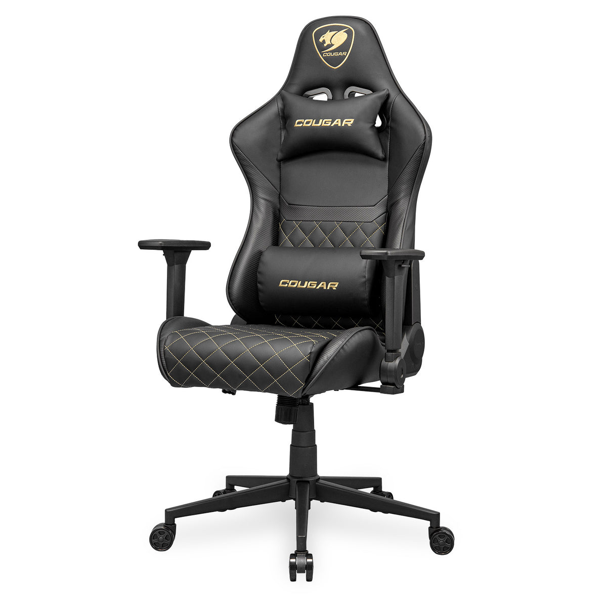 COUGAR Gaming-Stuhl Armor One V2 Gold, Schwarz