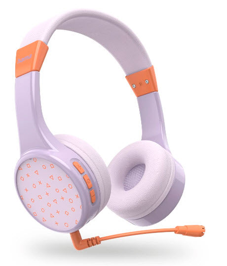 Hama Teens Guard II Kopfhörer Kabellos Kopfband Anrufe/Musik USB Typ-C Bluetooth Orange, Violett