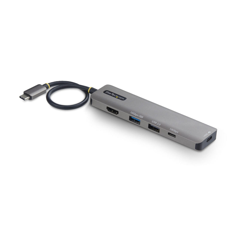 StarTech.com 5-in-1 USB-C Hub mit 4K 60Hz HDMI, USB-C auf HDMI Multiport Adapter mit 140W Power Delivery, 10Gbps Hub, Mini Dock für MacBook/Dell/Thinkpad/HP