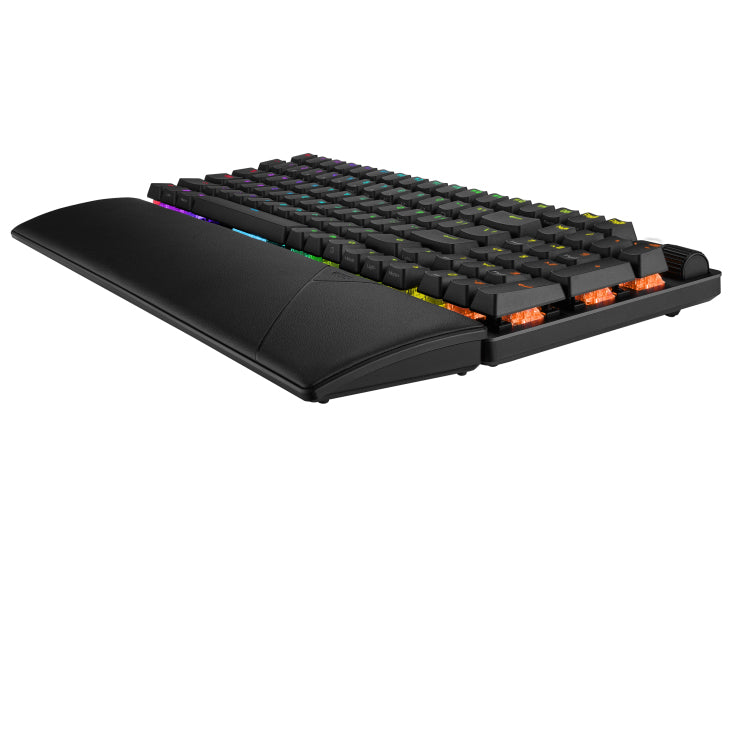 ASUS ROG Strix Scope II 96 Wireless Tastatur Gaming USB + RF Wireless + Bluetooth AZERTY Französisch Schwarz