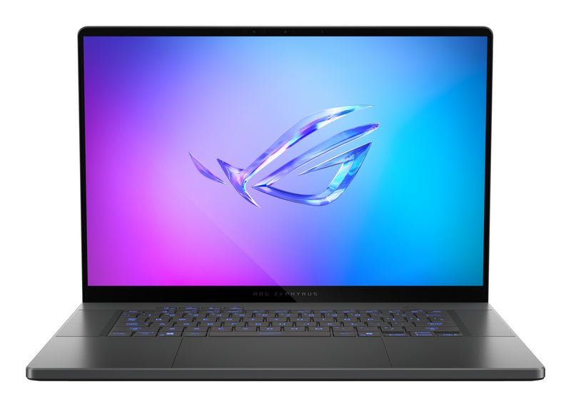ASUS ROG Zephyrus G16 GU605CM-QR042W Intel Core Ultra 9 285H Laptop 40,6 cm (16") WQXGA 32 GB LPDDR5x-SDRAM 1 TB SSD NVIDIA GeForce RTX 5060 Laptop GPU Wi-Fi 7 (802.11be) Windows 11 Home Grau