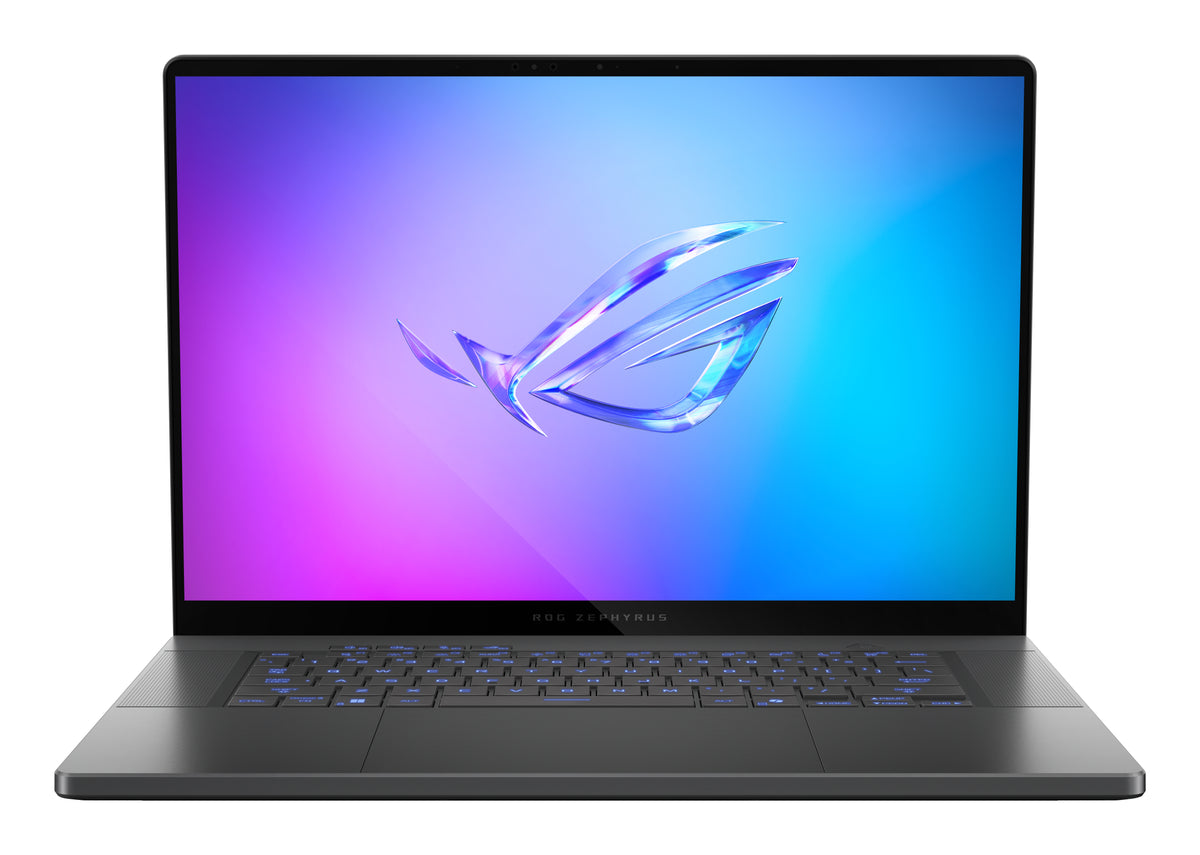 ASUS ROG Zephyrus G16 GU605CX-QR106W Intel Core Ultra 9 285H Laptop 40,6 cm (16") WQXGA 32 GB LPDDR5x-SDRAM 2 TB SSD NVIDIA GeForce RTX 5090 Wi-Fi 7 (802.11be) Windows 11 Home Deutsch Grau