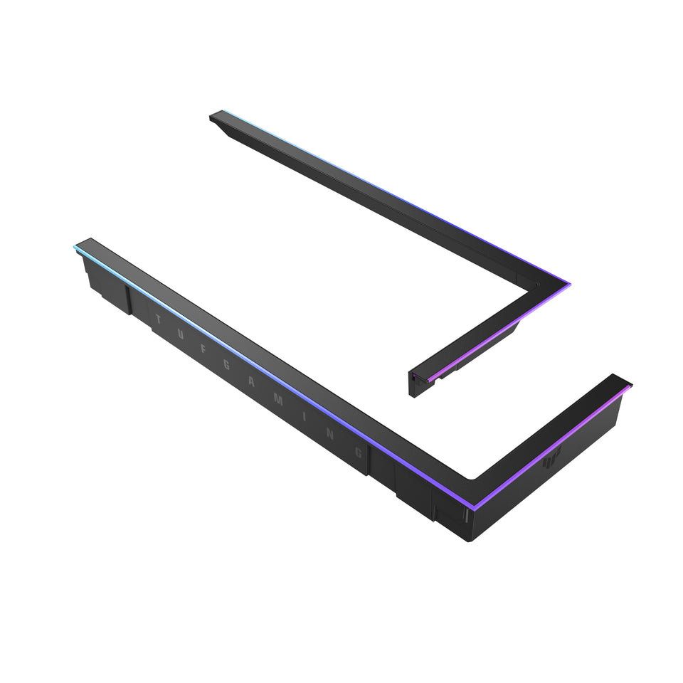 Kit di illuminazione ARGB ASUS TUF GAMING GT502 Horizon, Midi Tower nero, set di miglioramento luci RGB