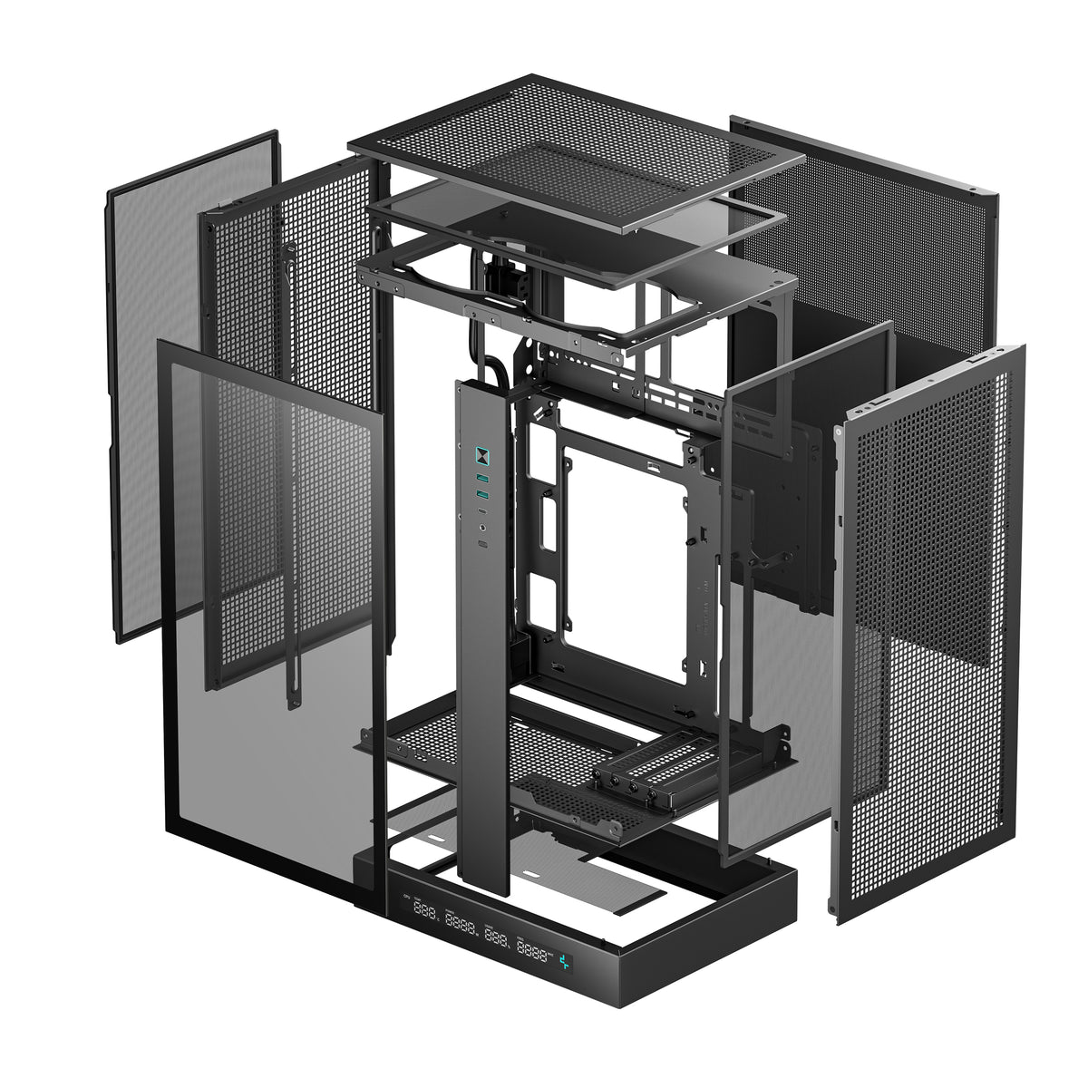 DeepCool CH270 Digital Mini Tower Schwarz
