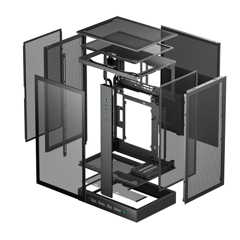DeepCool CH270 Digital Mini Tower Schwarz