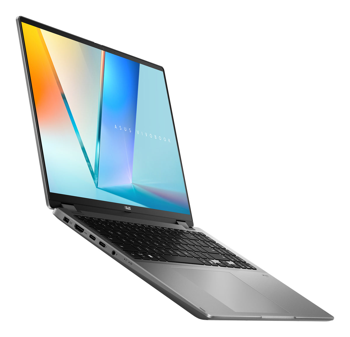 ASUS Vivobook 16 Flip TP3607SH-RJ031WS Copilot+ PC Intel Core Ultra 7 256V Hybrid (2-in-1) 40,6 cm (16") Touchscreen 3K 16 GB LPDDR5x-SDRAM 1 TB SSD NVIDIA GeForce RTX 5050 Wi-Fi 7 (802.11be) Windows 11 Home Grau