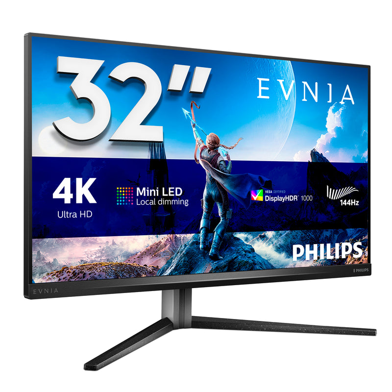 Philips Evnia 32M2N6800M/00 Computerbildschirm 80 cm (31.5") 3840 x 2160 Pixel 4K Ultra HD LCD Grau