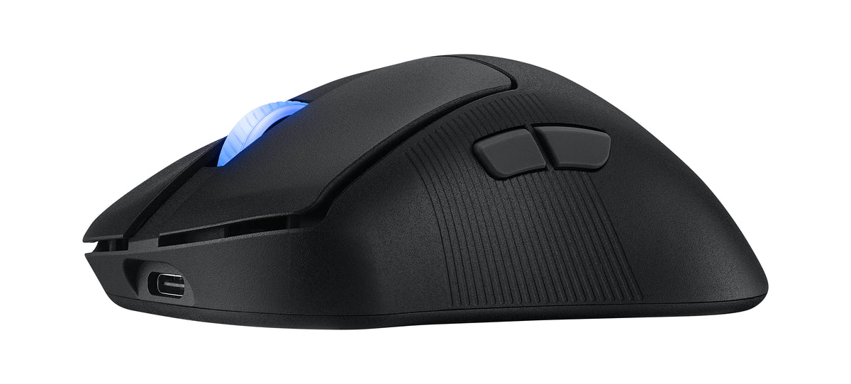 ASUS ROG Keris II Ace Wireless AimPoint Black Maus Gaming rechts RF Wireless + Bluetooth + USB Type-A Optisch 42000 DPI
