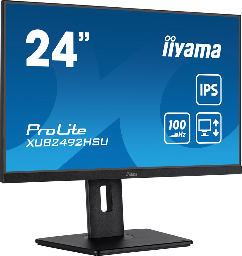 iiyama XUB2492HSU-B6 Computerbildschirm 60,5 cm (23.8") 1920 x 1080 Pixel Full HD LED Schwarz