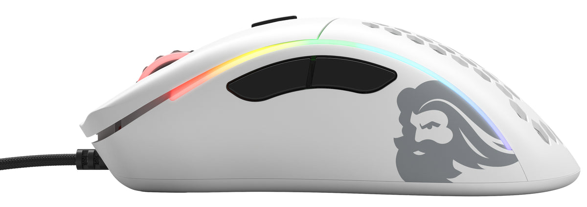 Glorious Gaming Model D Maus rechts USB Typ-A Optisch 12000 DPI