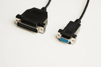 Microconnect IBM029B-1,8 Serien-Kabel Schwarz 1,8 m DB-25 DB-9