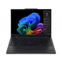 Lenovo ThinkPad T14s Gen 6 (Snapdragon) Copilot+ PC X1E-78-100 Laptop 35,6 cm (14") WUXGA 32 GB LPDDR5x-SDRAM 1 TB SSD Wi-Fi 7 (802.11be) Windows 11 Pro Deutsch Schwarz