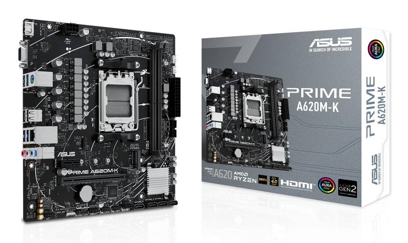 ASUS PRIME A620M-K AMD A620 Sockel AM5 micro ATX