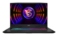 MSI Katana 15 B13VFK i5-13420H Intel® Core™ i5 Laptop 39,6 cm (15.6") Full HD 16 GB DDR5-SDRAM 512 GB SSD NVIDIA GeForce RTX 4060 Wi-Fi 6E (802.11ax) FreeDOS Schwarz