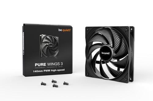 140mm be quiet! Pure Wings 3 PWM high-speed