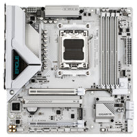 GIGABYTE B850M EAGLE WIFI6E ICE Mainboard – Unterstützt AMD Ryzen 9000 Serie CPUs, digitales 8+2+2 Phasen VRM, bis zu 8200 MHz DDR5 (OC), 1 x PCIe 5.0 + 1 x PCIe 4.0 M.2, Wi-Fi 6E, 2.5 GbE LAN, USB 3.2 Gen 2