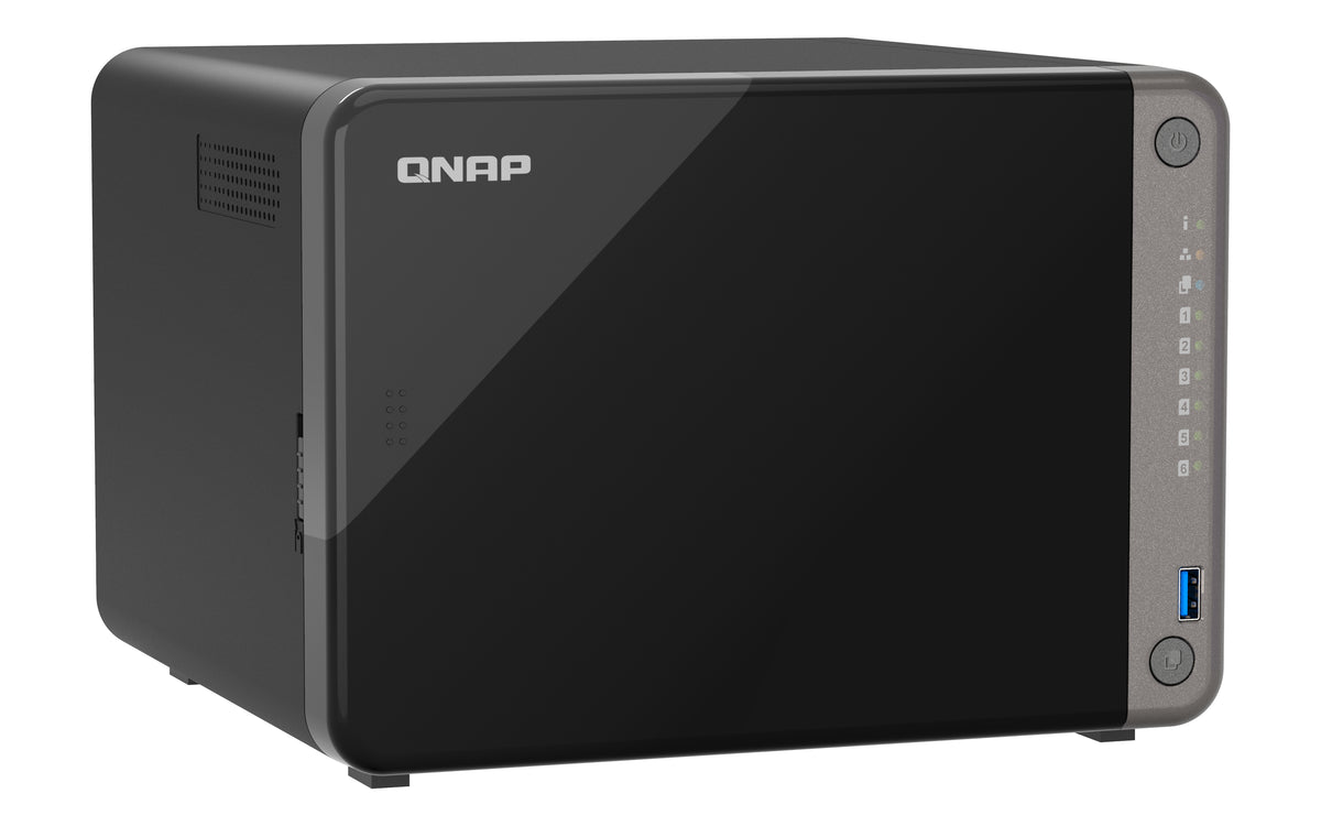 QNAP TS-AI642-8G NAS & Speicherserver Tower ARM Cortex-A76 8 GB Schwarz