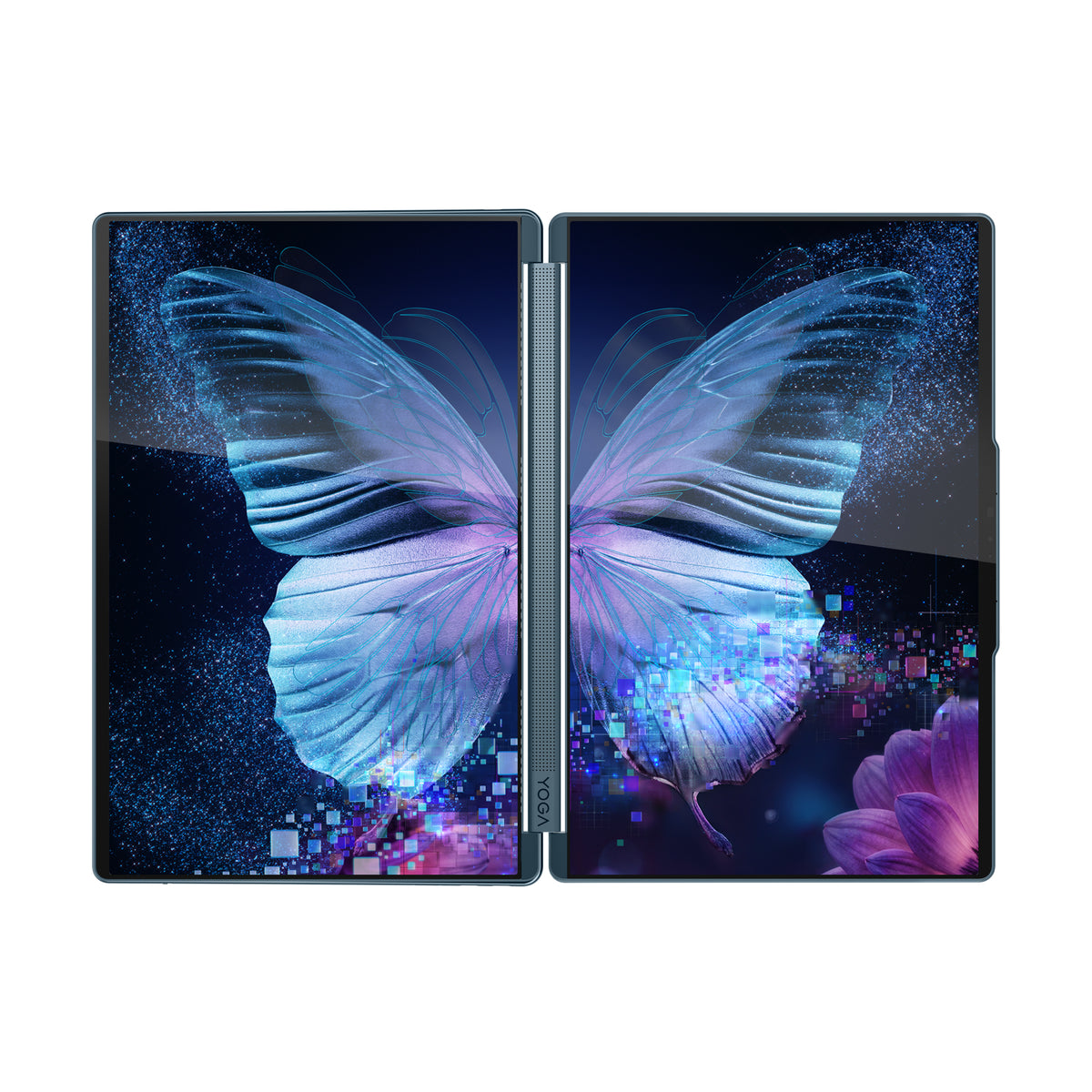 Lenovo Yoga Book 9 14IAH10 Intel Core Ultra 9 285H Hybrid (2-in-1) 35,6 cm (14") Touchscreen 2.8K 32 GB LPDDR5x-SDRAM 1 TB SSD Wi-Fi 7 (802.11be) Windows 11 Home Türkis Deutsch