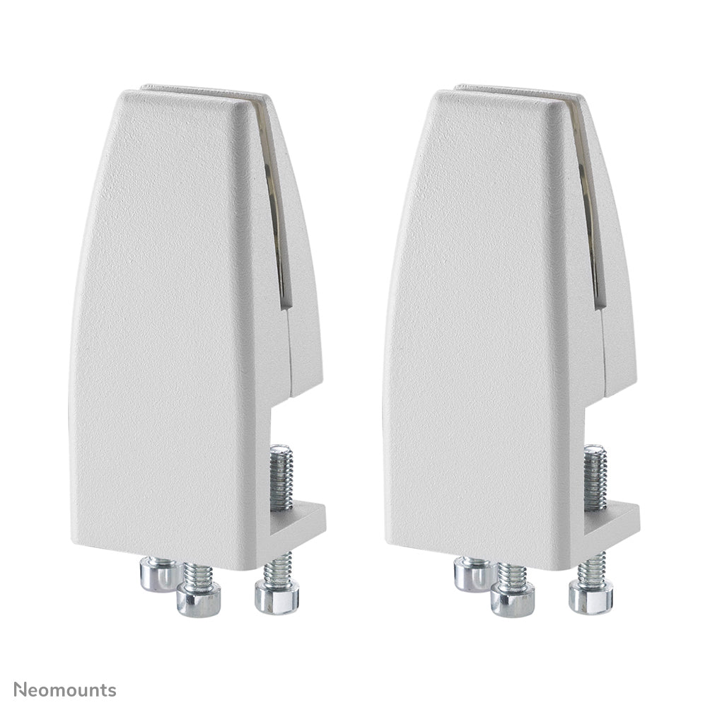 Neomounts NS-CLMP25WHITE Klemmensatz für Schreibtisch (2 Stk) - max 5 kg