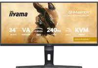 iiyama G-MASTER GCB3486WQSCP-B1 Computerbildschirm 86,4 cm (34") 3440 x 1440 Pixel UltraWide Quad HD Schwarz