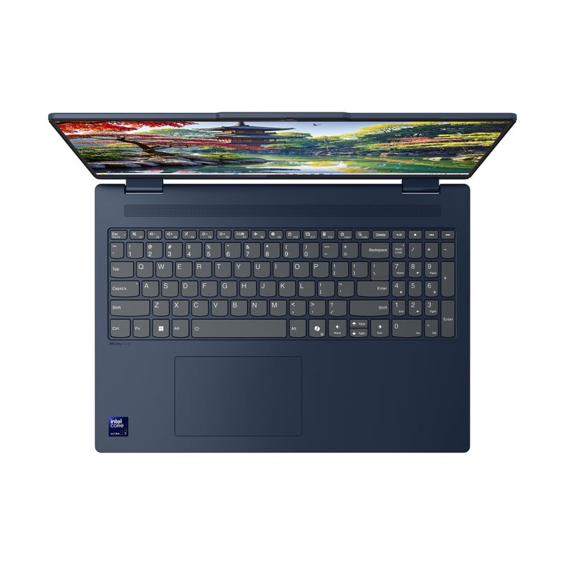 Lenovo IdeaPad 5 2-in-1 16IAL10 Intel Core Ultra 7 255H Hybrid (2-in-1) 40,6 cm (16") Touchscreen WUXGA 16 GB LPDDR5x-SDRAM 1 TB SSD Wi-Fi 6 (802.11ax) Windows 11 Home Schweiz Blau