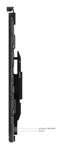 Lenovo ThinkVision T86 Computerbildschirm 2,18 m (86") 3840 x 2160 Pixel 4K Ultra HD LED Touchscreen Schwarz
