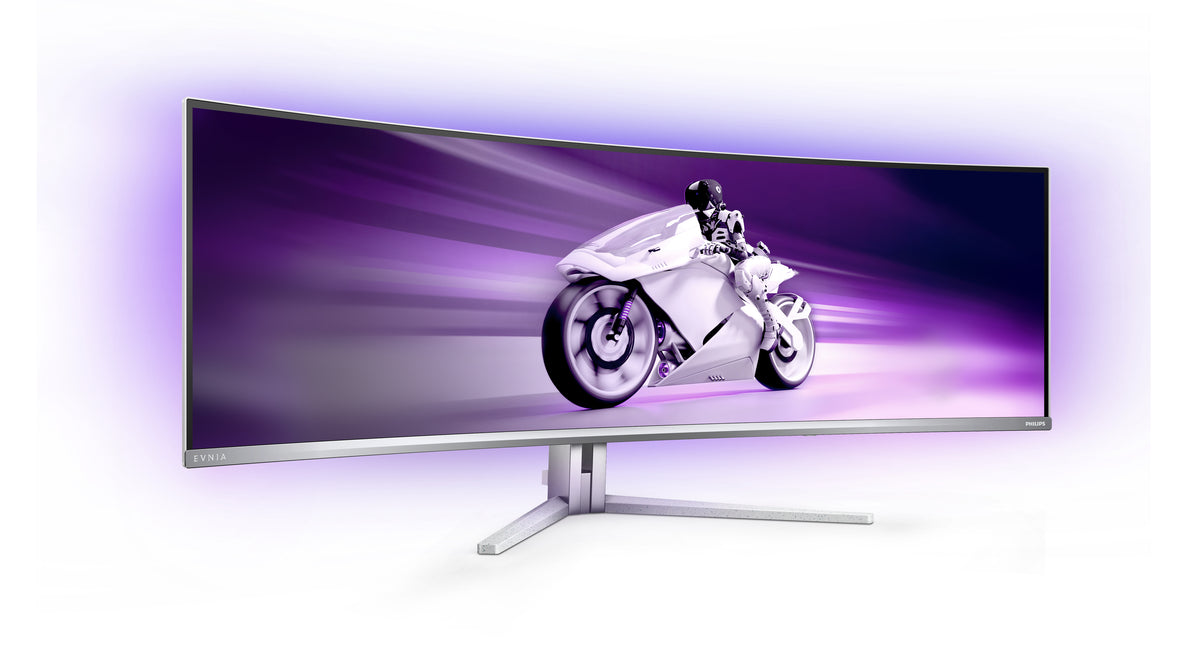 Philips Evnia 8000 49M2C8900L/00 Computerbildschirm 124,2 cm (48.9") 5120 x 1440 Pixel Dual QHD QD-OLED Weiß