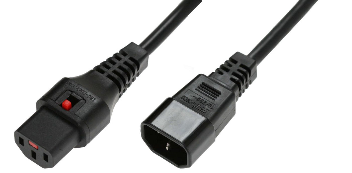 Microconnect PC1003 Stromkabel Schwarz 1,5 m C13-Koppler C14-Koppler