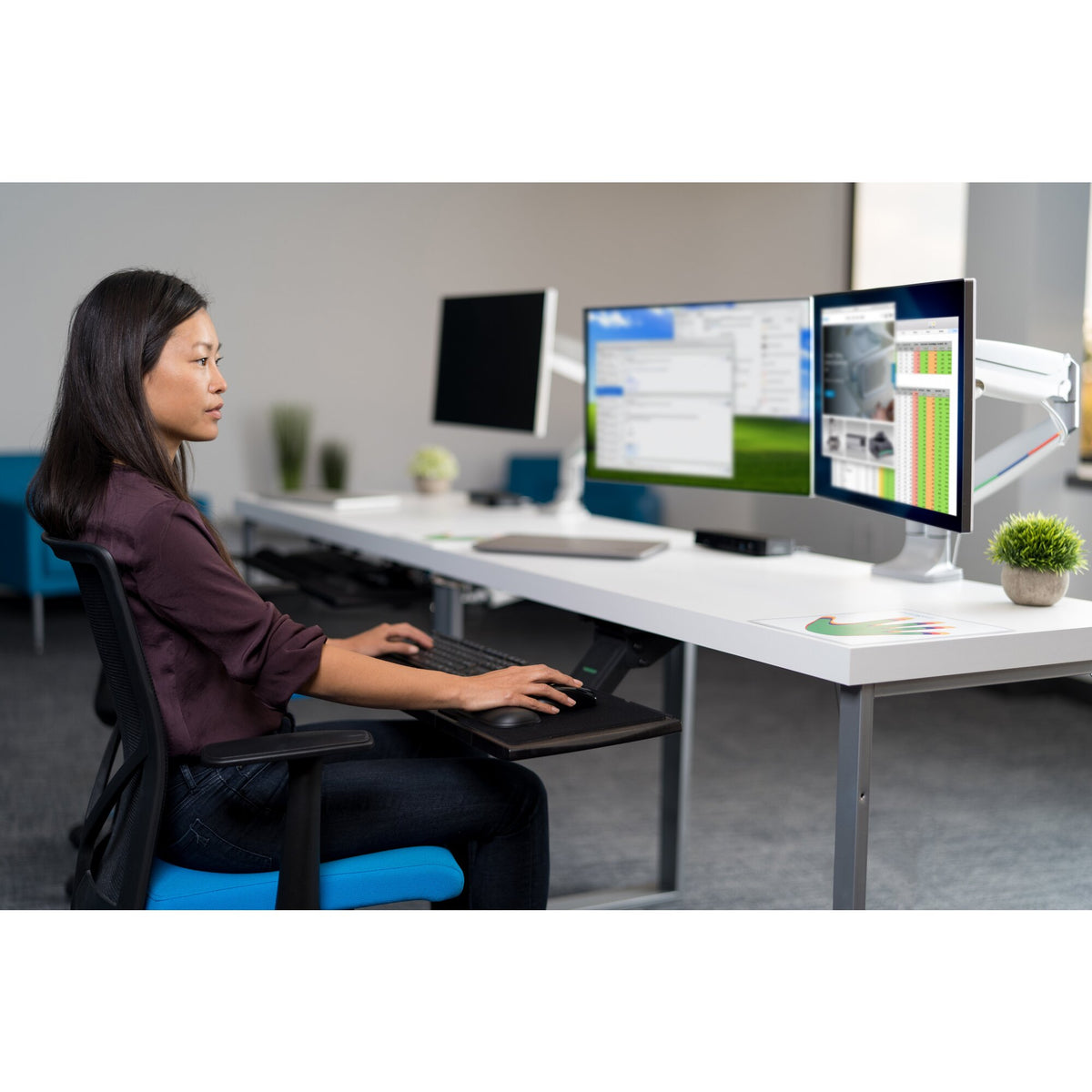 Kensington SmartFit One-Touch Single Monitorarm