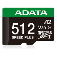 ADATA Speed Plus 512 GB MicroSDXC Klasse 10