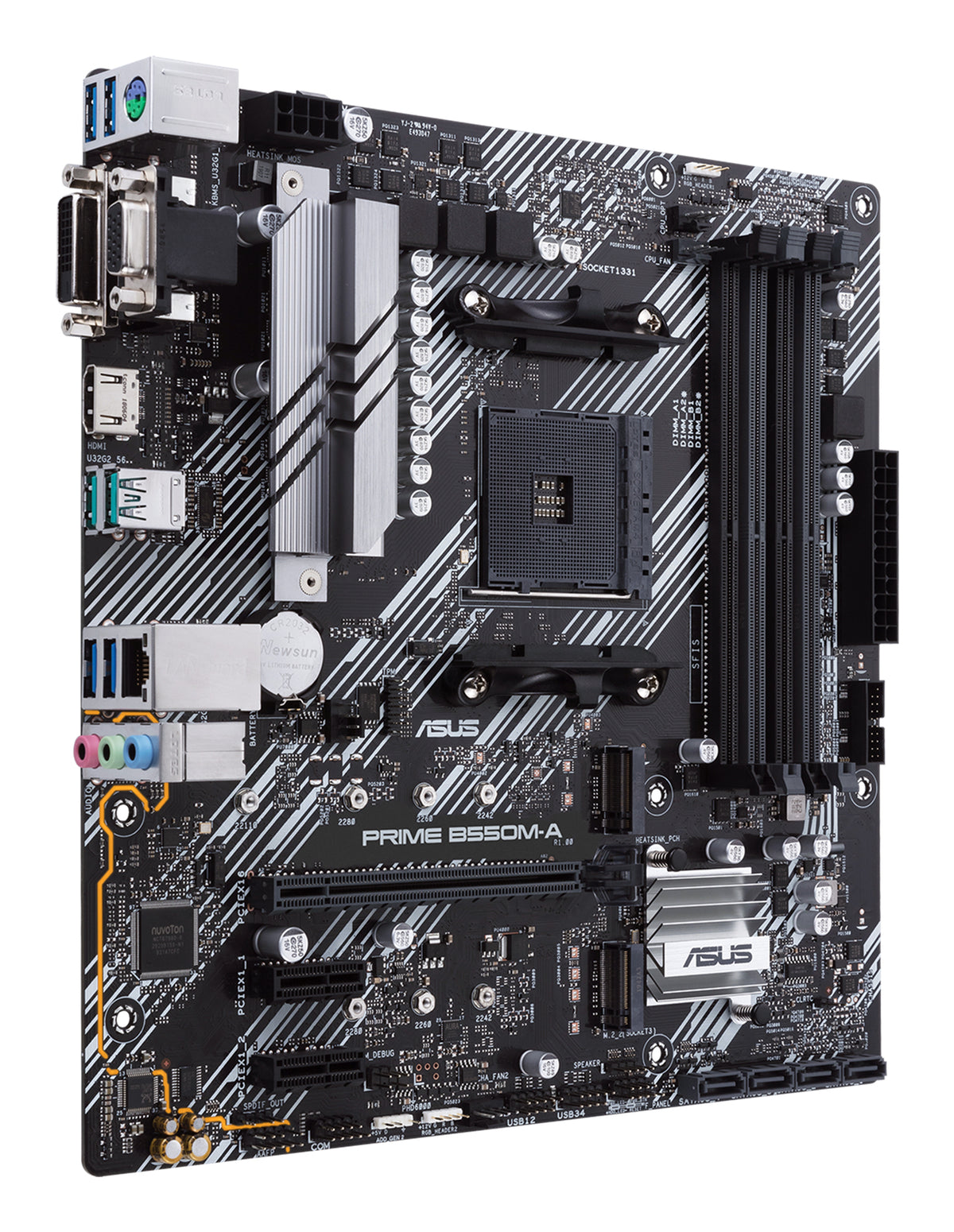 ASUS PRIME B550M-A AMD B550 Sockel AM4 micro ATX